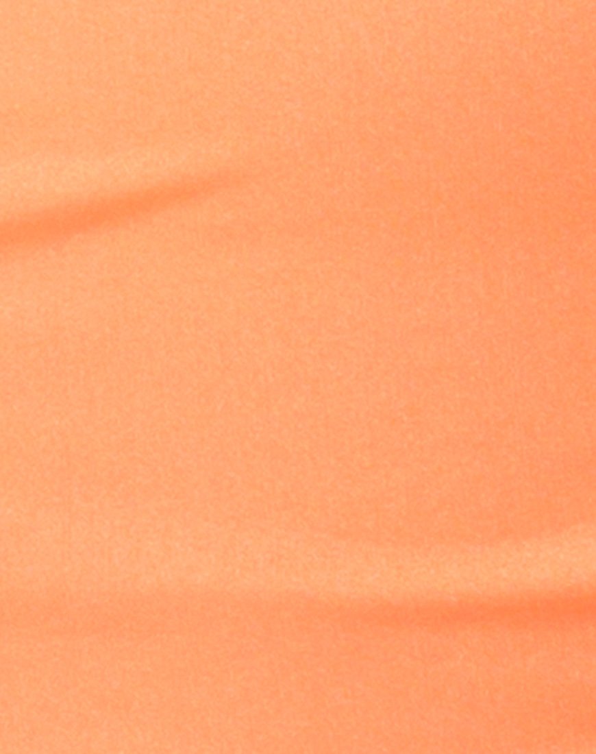 Imagen de Hulana Bodycon Dress in Fluro Orange