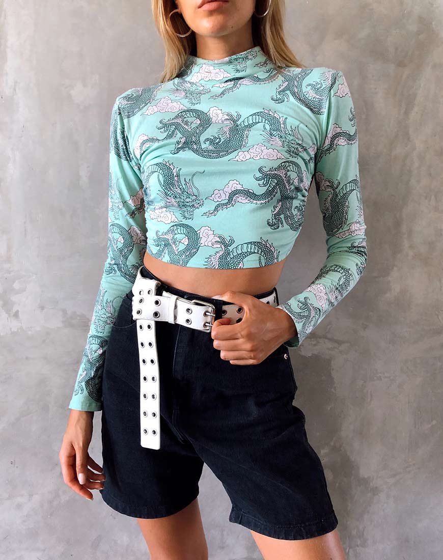 Top Quelia en Dragón Chino Neo Menta