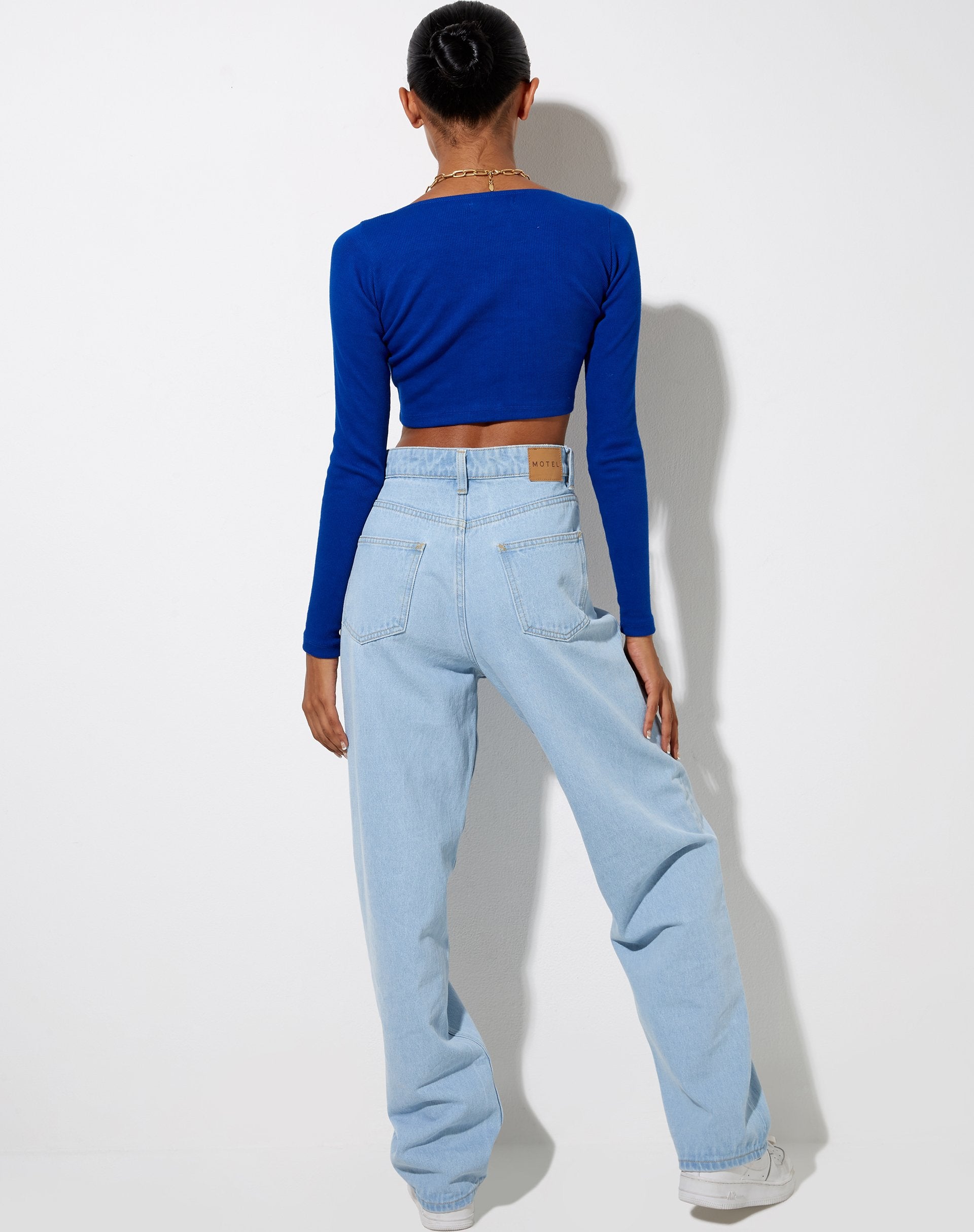 Imagen de Ineke Crop Top en cobalto