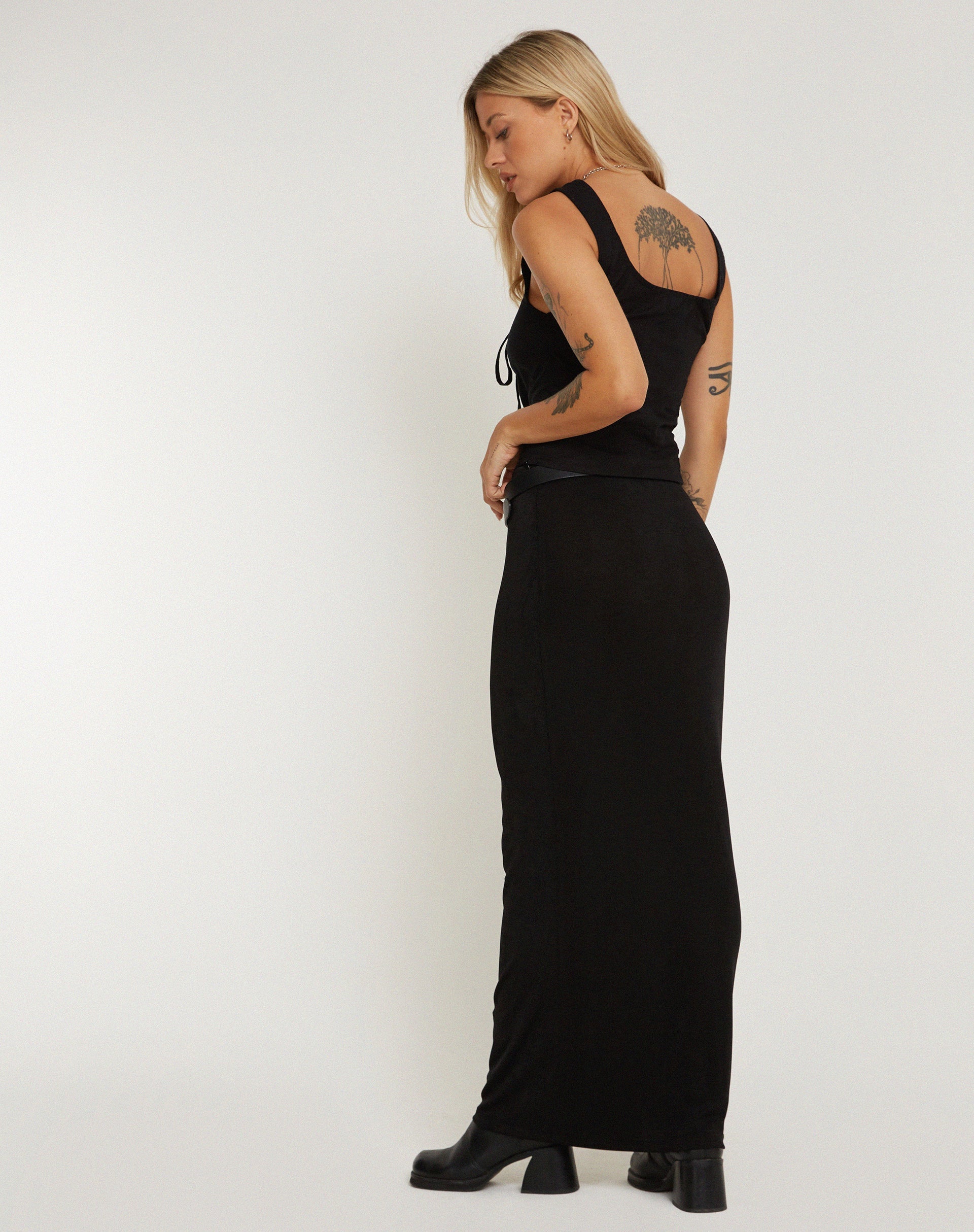 imagen de Inga Corset Top en Negro