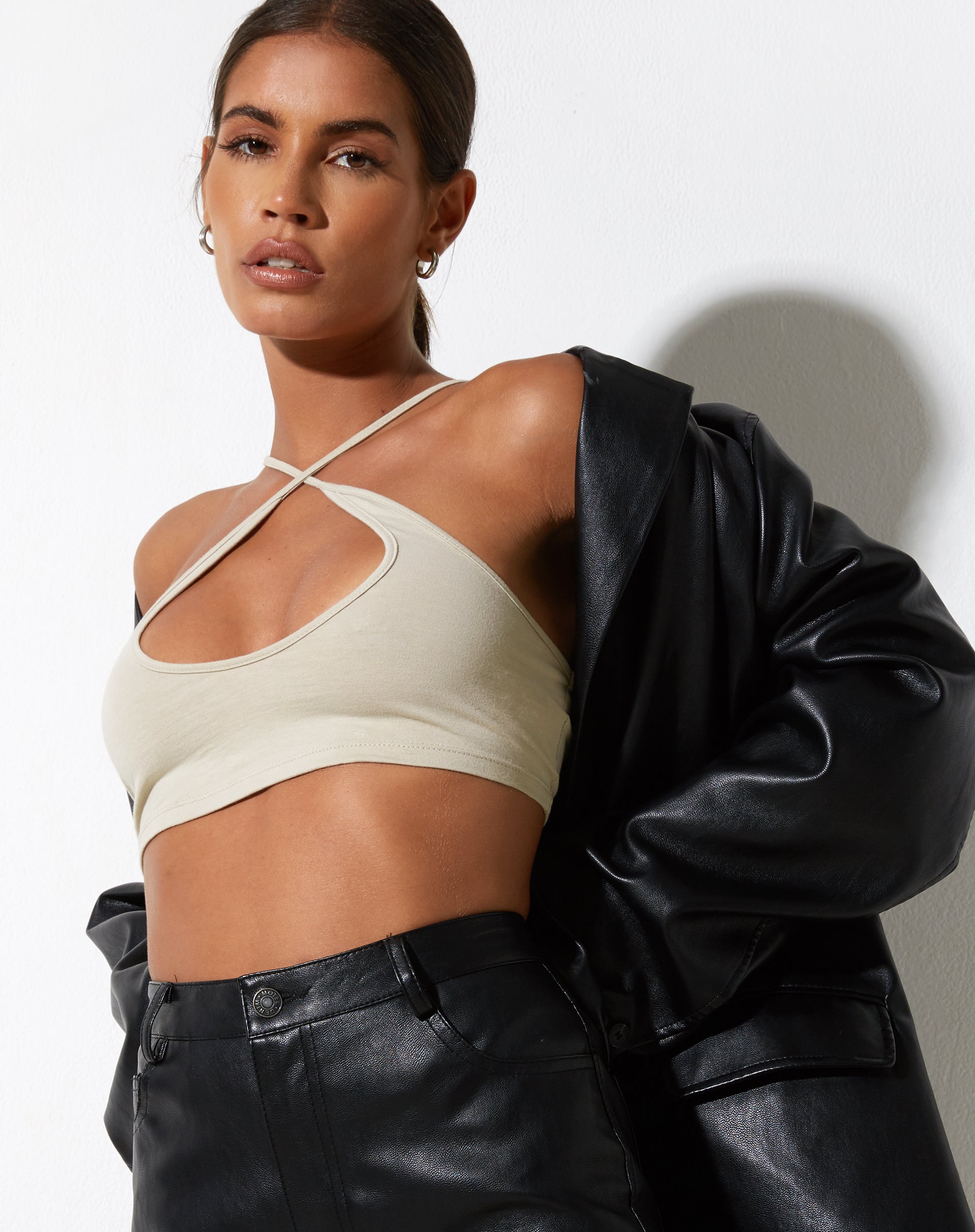 imagen de Intan Crop Top en Leche de Coco