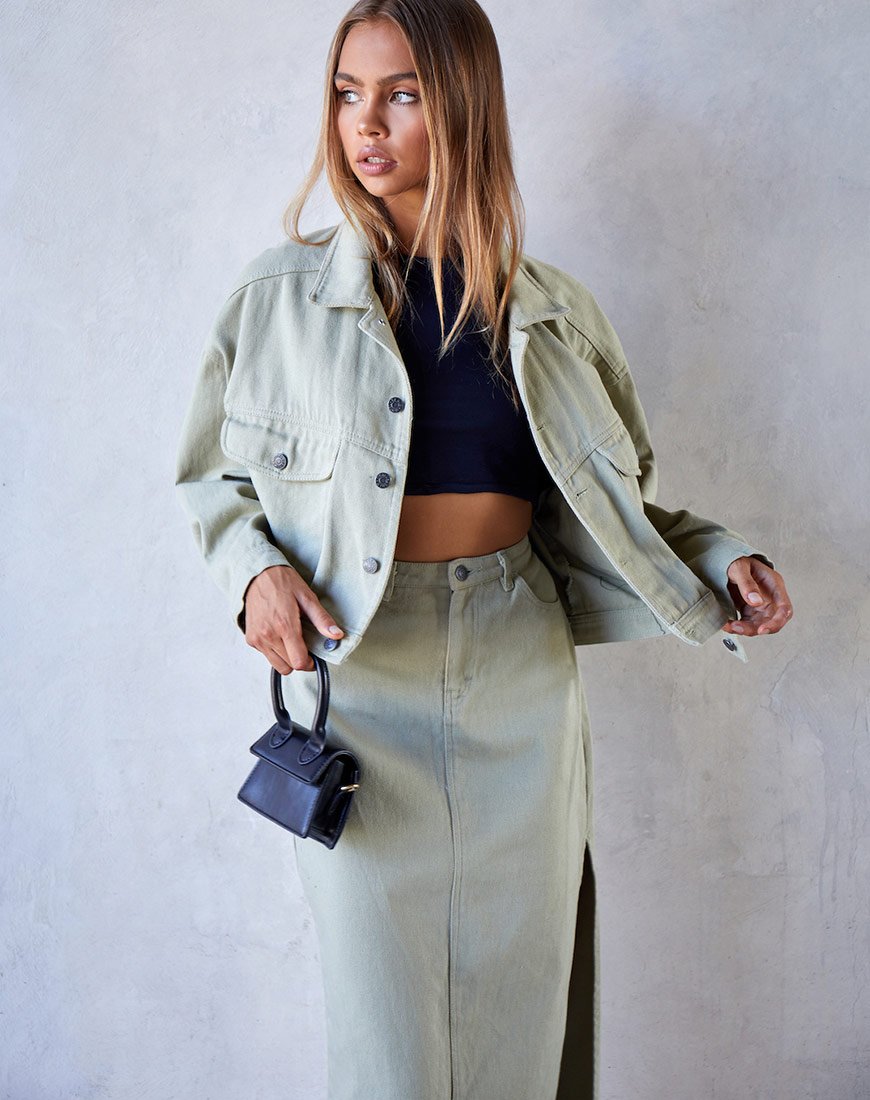 Chaqueta Noma en Sage