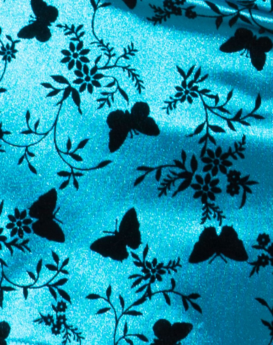 Imagen de Jacki Crop Top en Butterfly Bloom Azul