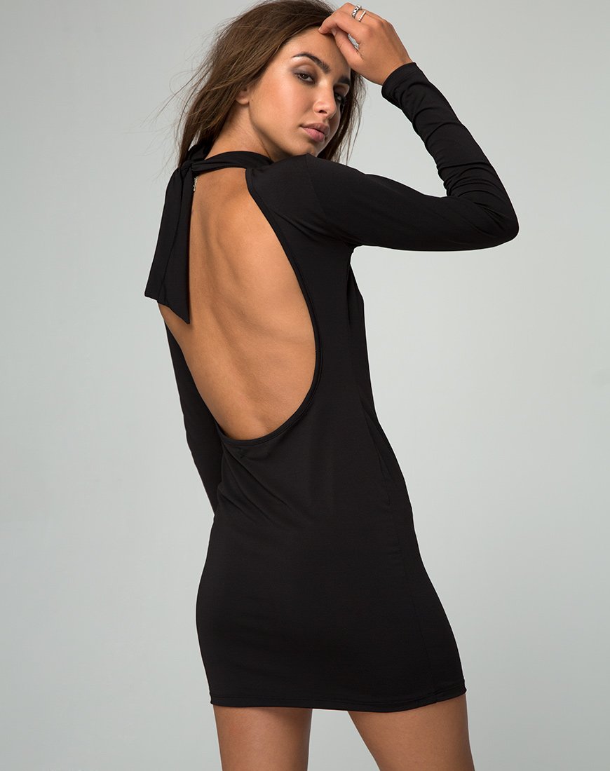 Vestido Jaiper Bodycon Negro