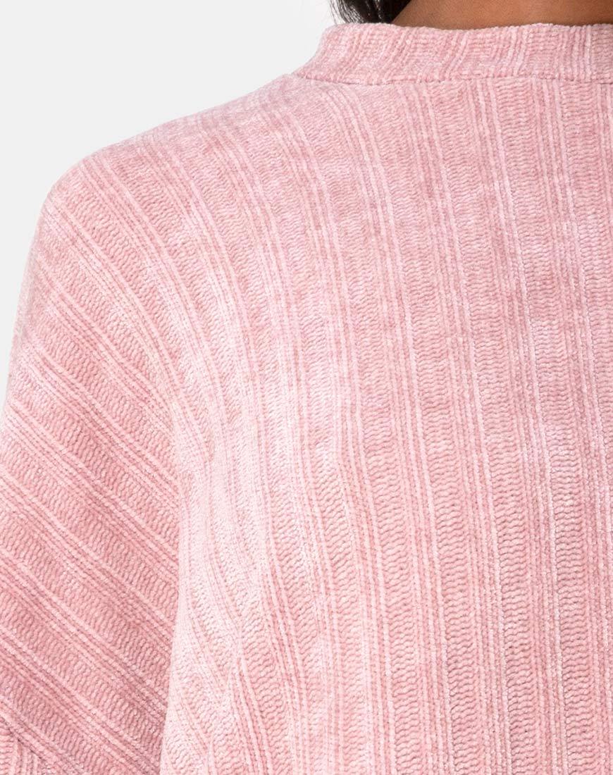 Imagen del jersey Jama de punto rosa
