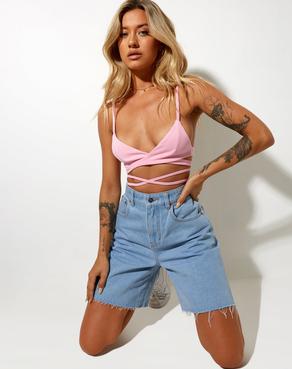 Top Jamaria en rosa bebé