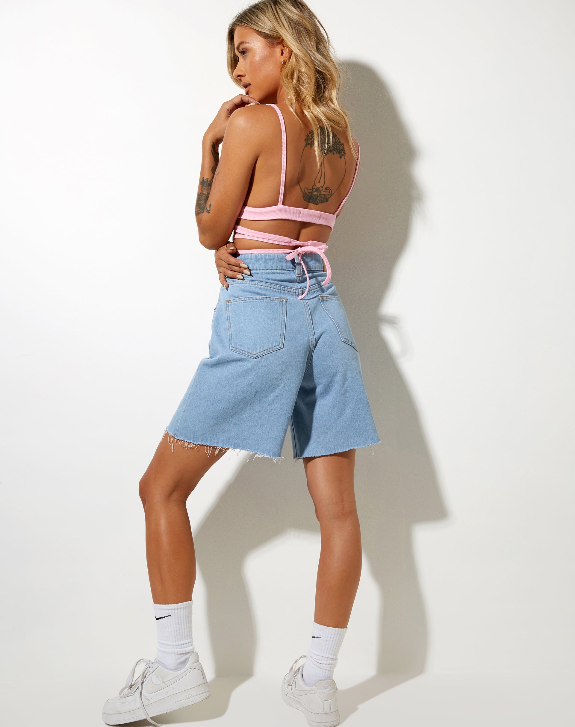 Imagen de Jamaria Bralette Top en Baby Pink