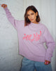 IMAGEN DE JAMIN Jumper de punto Lila See Ya