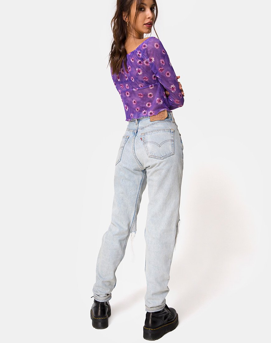 Imagen de Janina Top en Daisy Daze Morado