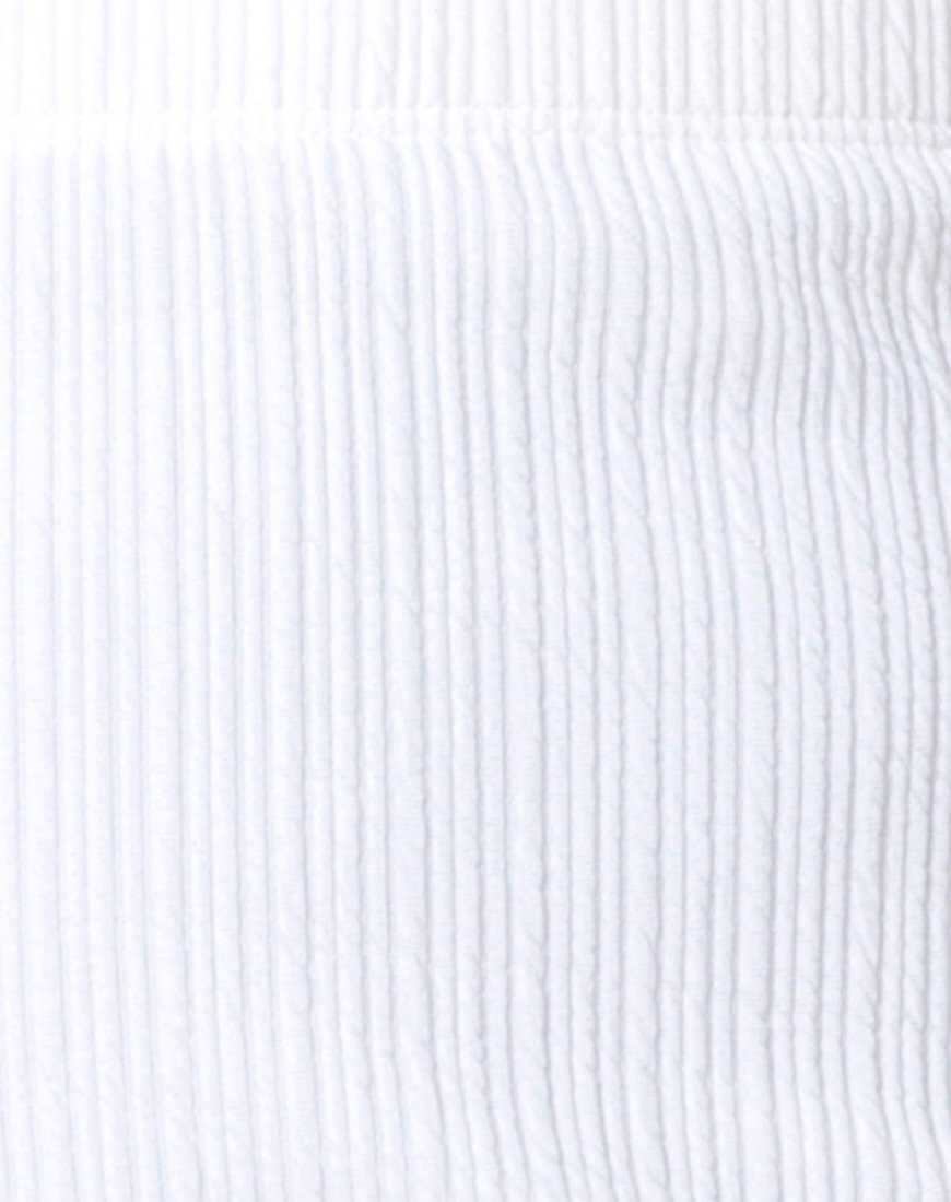 Imagen de Jasmine Falda en Multi Rib Marfil