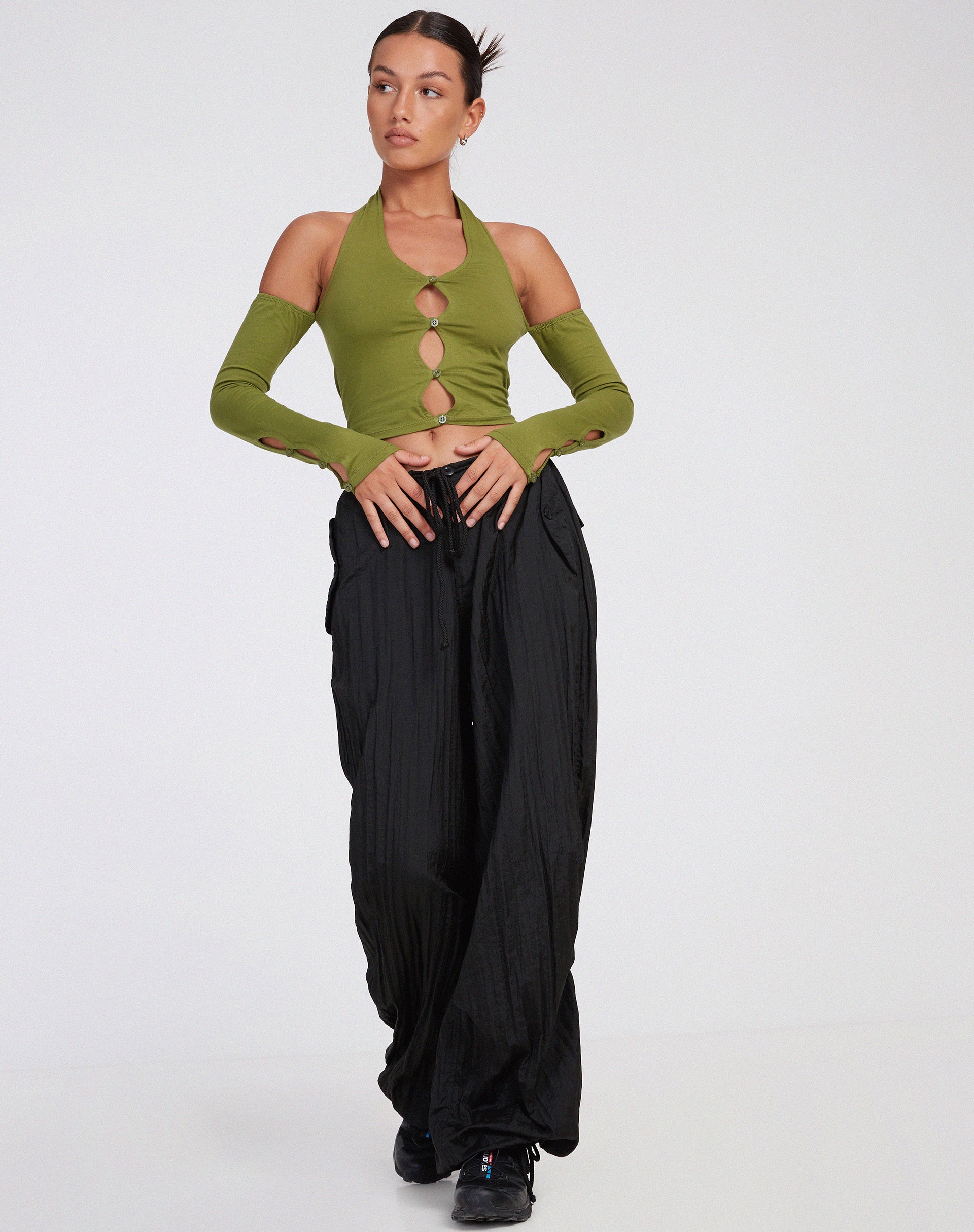 imagen de Jayne Crop Top en caqui