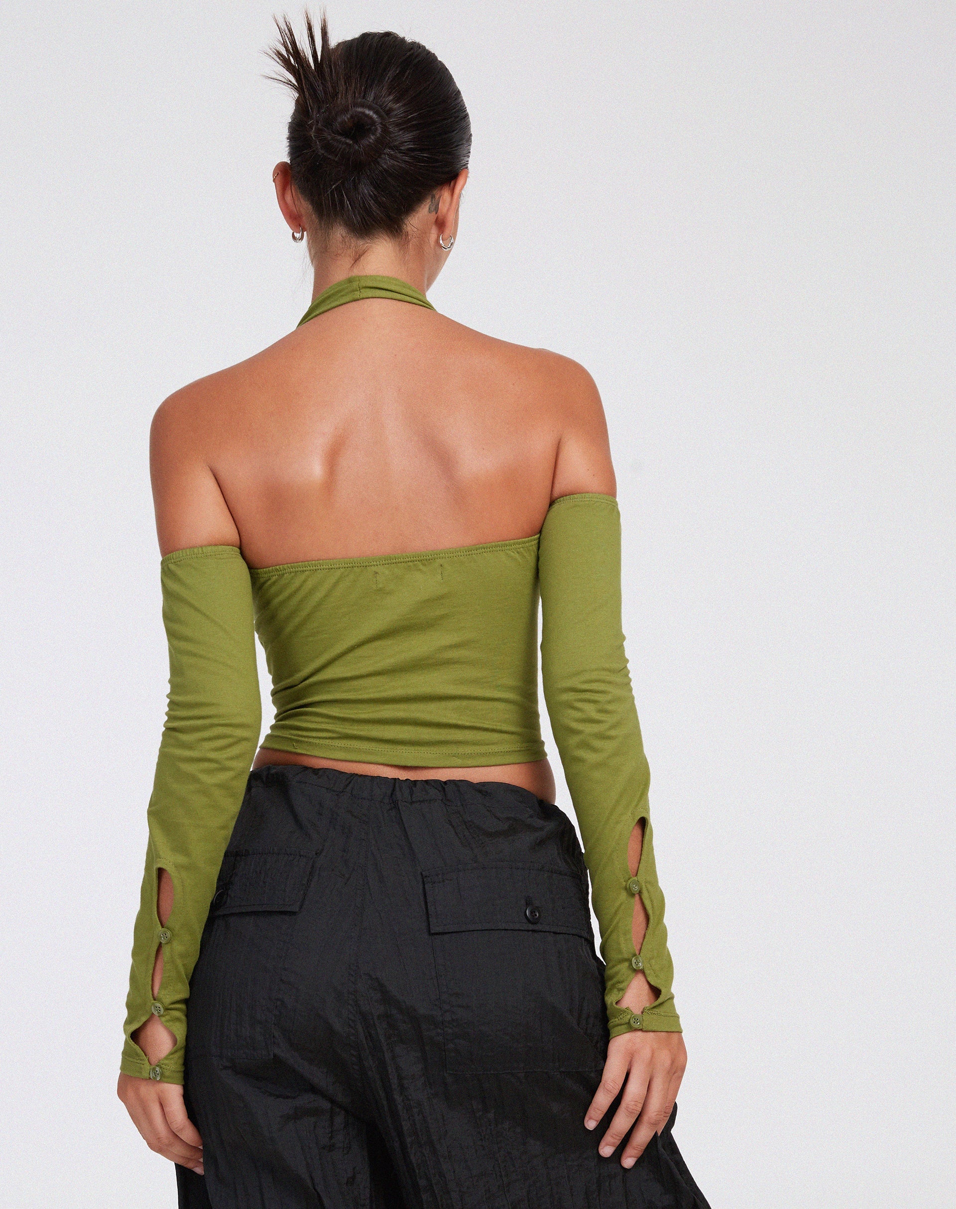 imagen de Jayne Crop Top en caqui