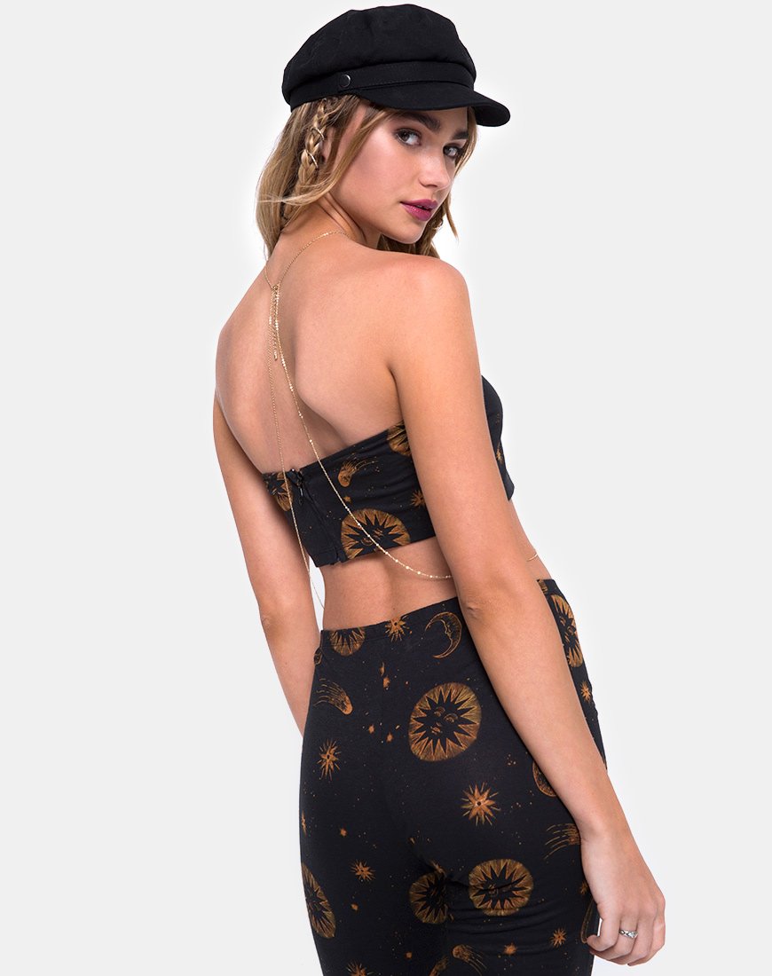 Imagen de Jeevan Twinset en negro celeste