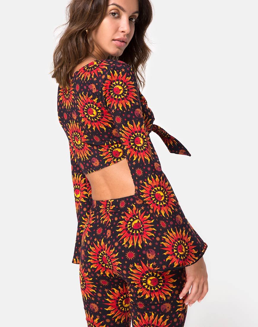 Espha Crop Top en Hot Sun X Princess Polly