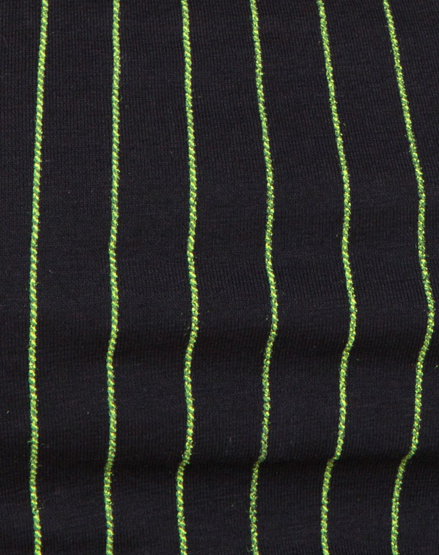 Imagen de Jeevan Bandeau Top en Neon Pinstripe