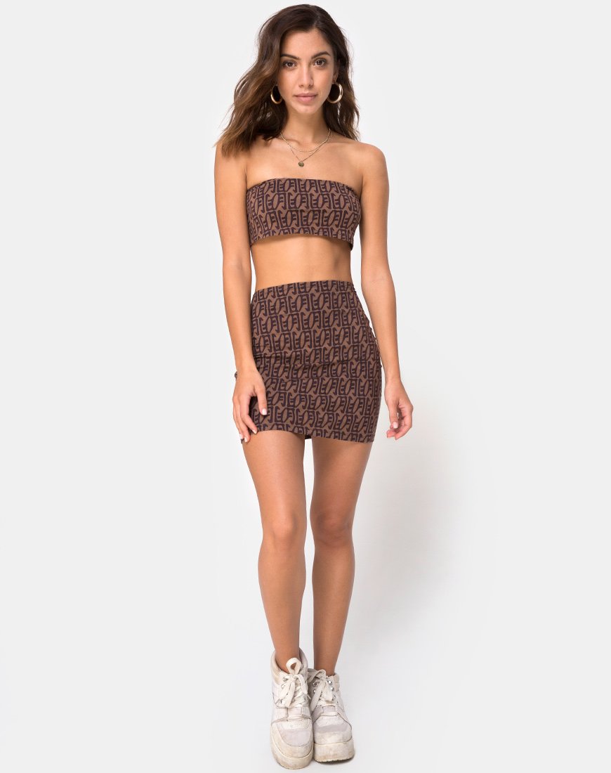 Imagen de Kimmy Bodycon Falda en Luna China