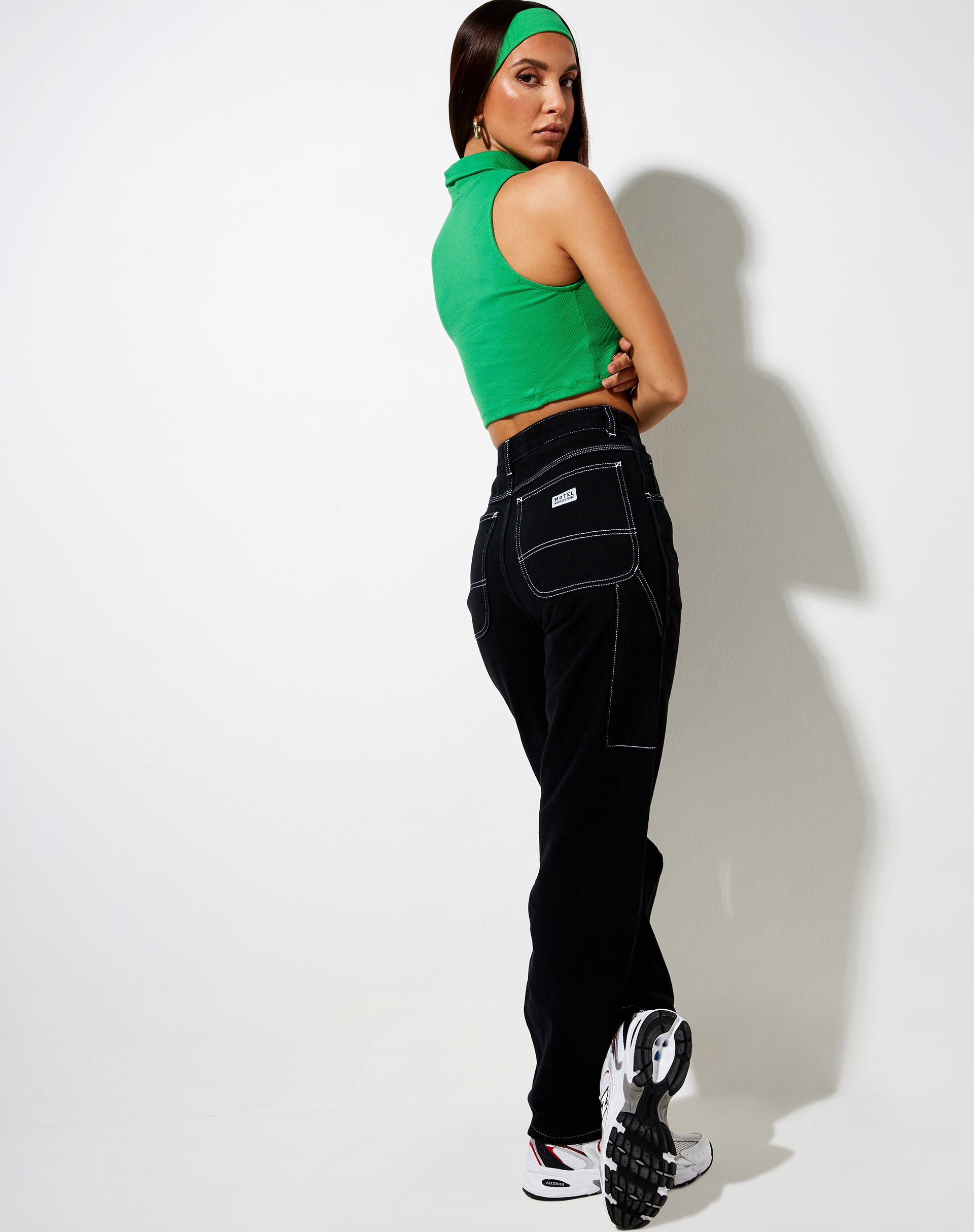 Imagen de Jeleta Crop Top en Rib Fun Verde