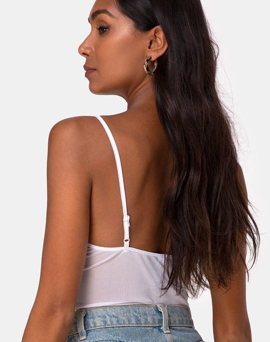 Jelita Corpiño de Red Blanco