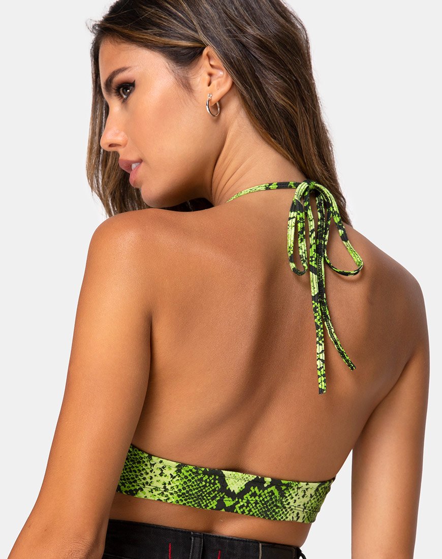 Imagen de Jeppa Bralette Top en Serpiente Lima