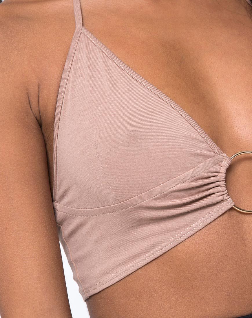 Imagen de Jeppa Crop Top en Jersey Tan
