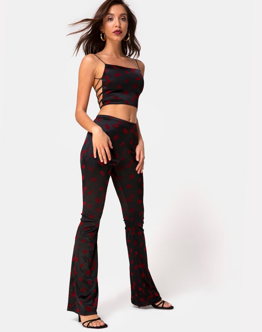 Imagen de Jeva Flare Trouser en Japanesse Blossom