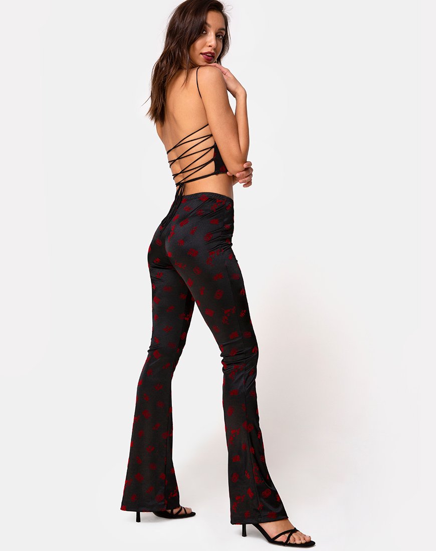 Imagen de Jeva Flare Trouser en Japanesse Blossom