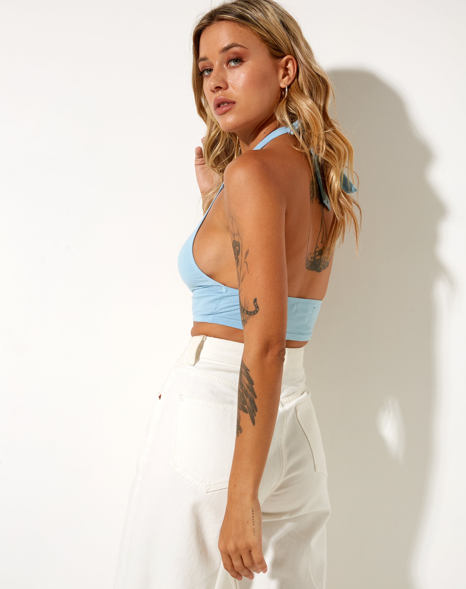Imagen de Jica Crop Top Azul Nantucket