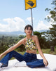Imagen de Jica Crop Top en Retro Floral