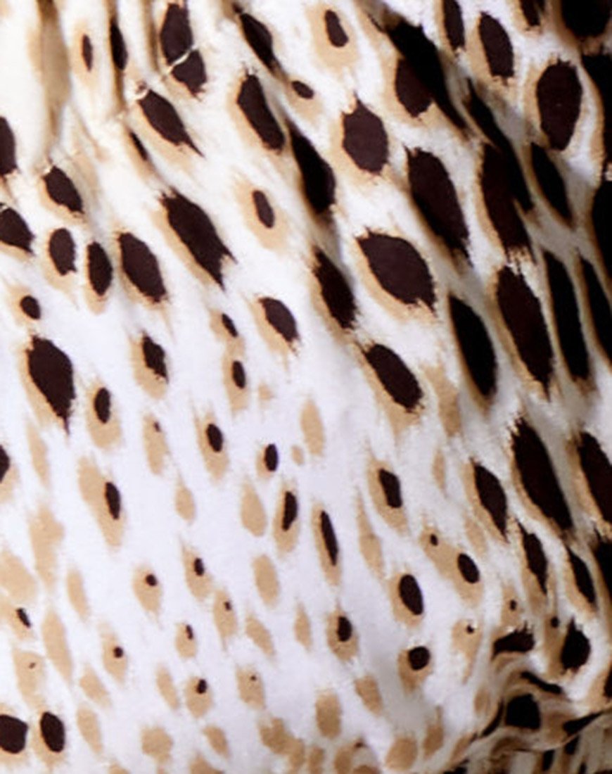 Imagen de Jiha Crop Top en leopardo arena