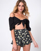 Imagen de Jiro Short en Polka Daisy Negro