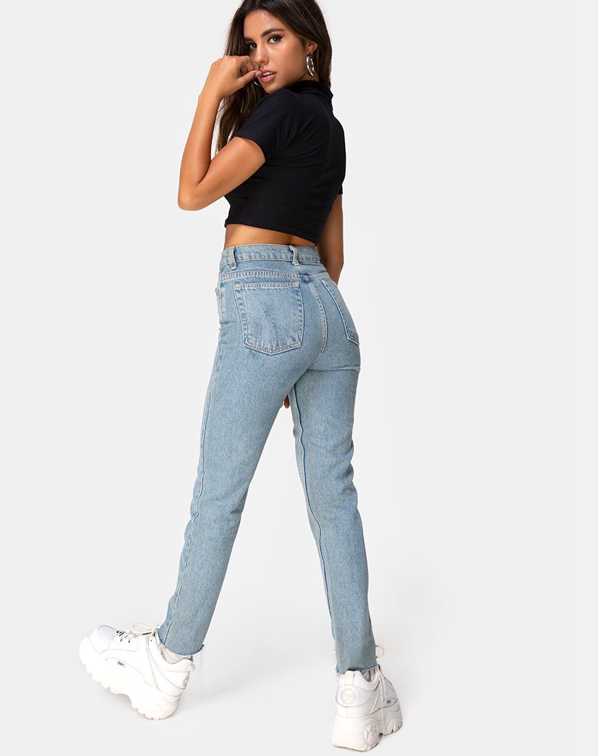 Imagen de Jiso Crop Top en negro