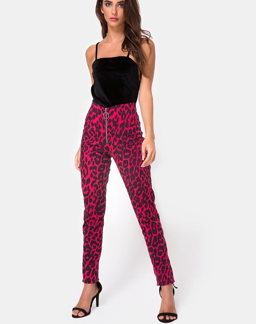Imagen del pantalón Jolim Oversize Jaguar Rojo