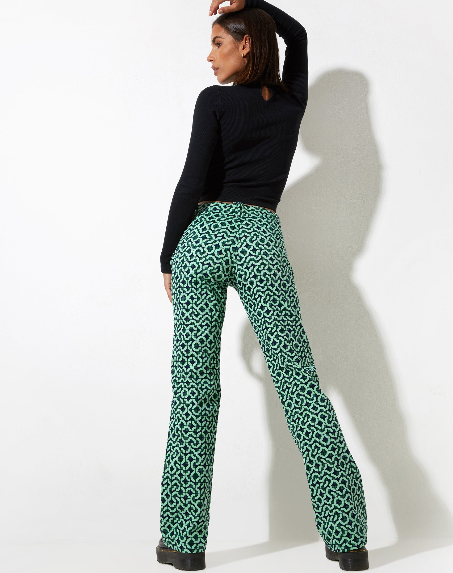 imagen de Jopan Trouser en Retro Tile Green