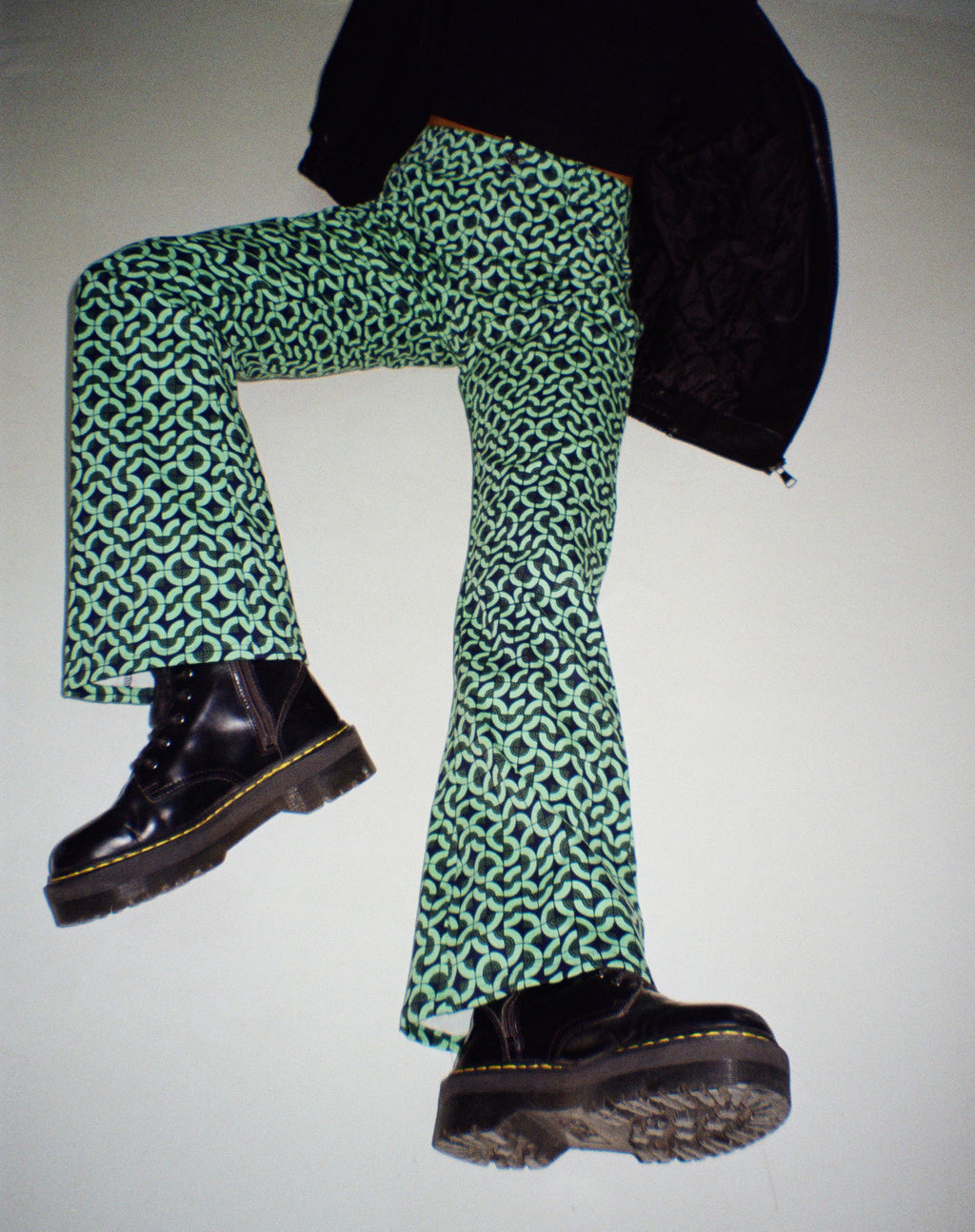 Pantalón Jopan en verde teja retro