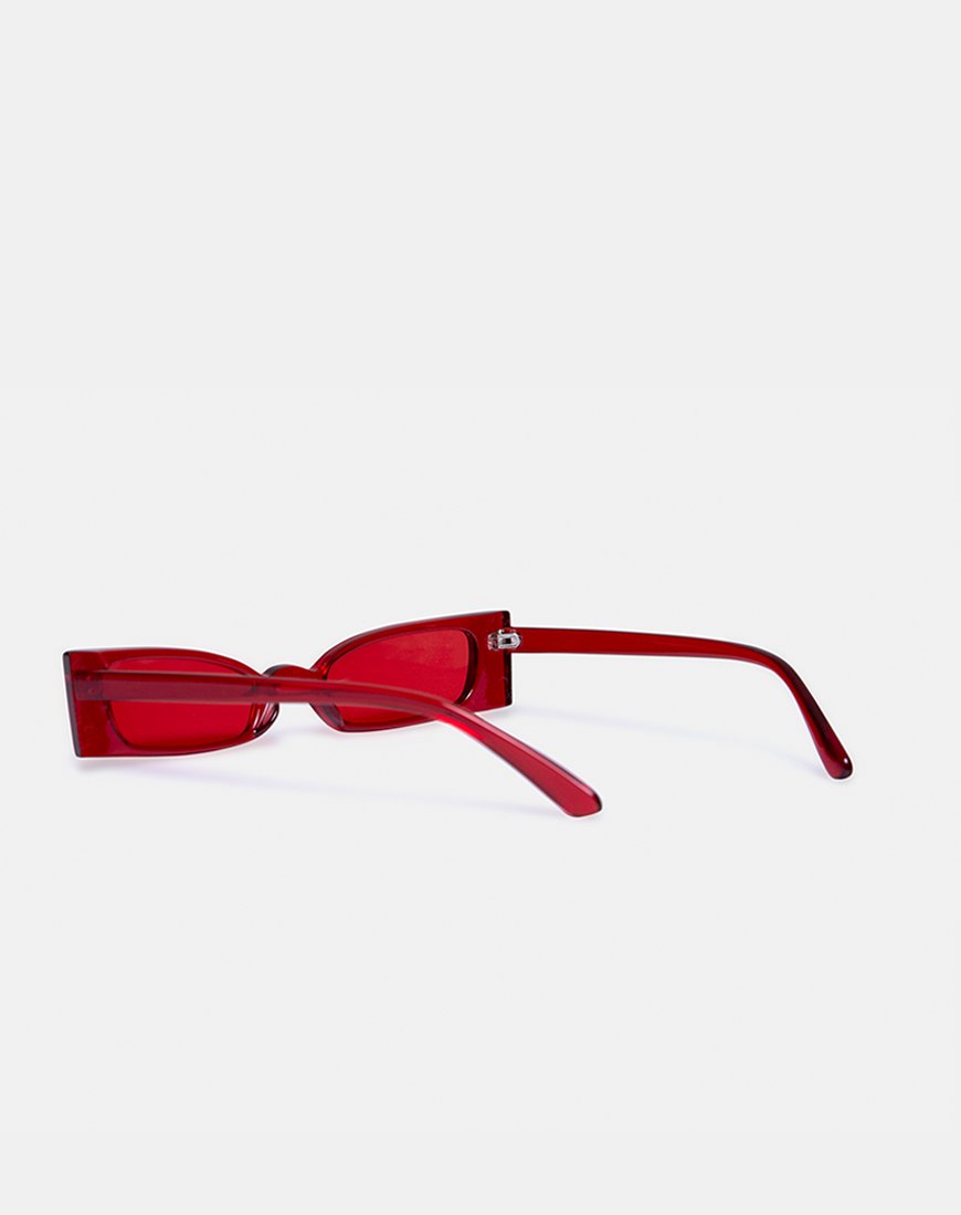 Imagen de las gafas de sol Joslin en rojo