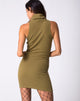 Imagen de Jourdana Bodycon Dress in Jumbo Rib Olive