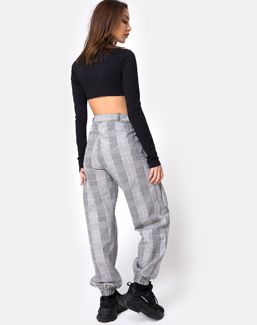 Pantalón Jubie Cargo de Charles Check Gris