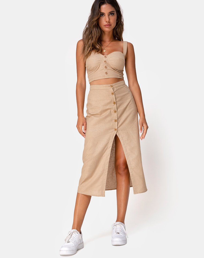 Kaisa Falda Midi en Topo
