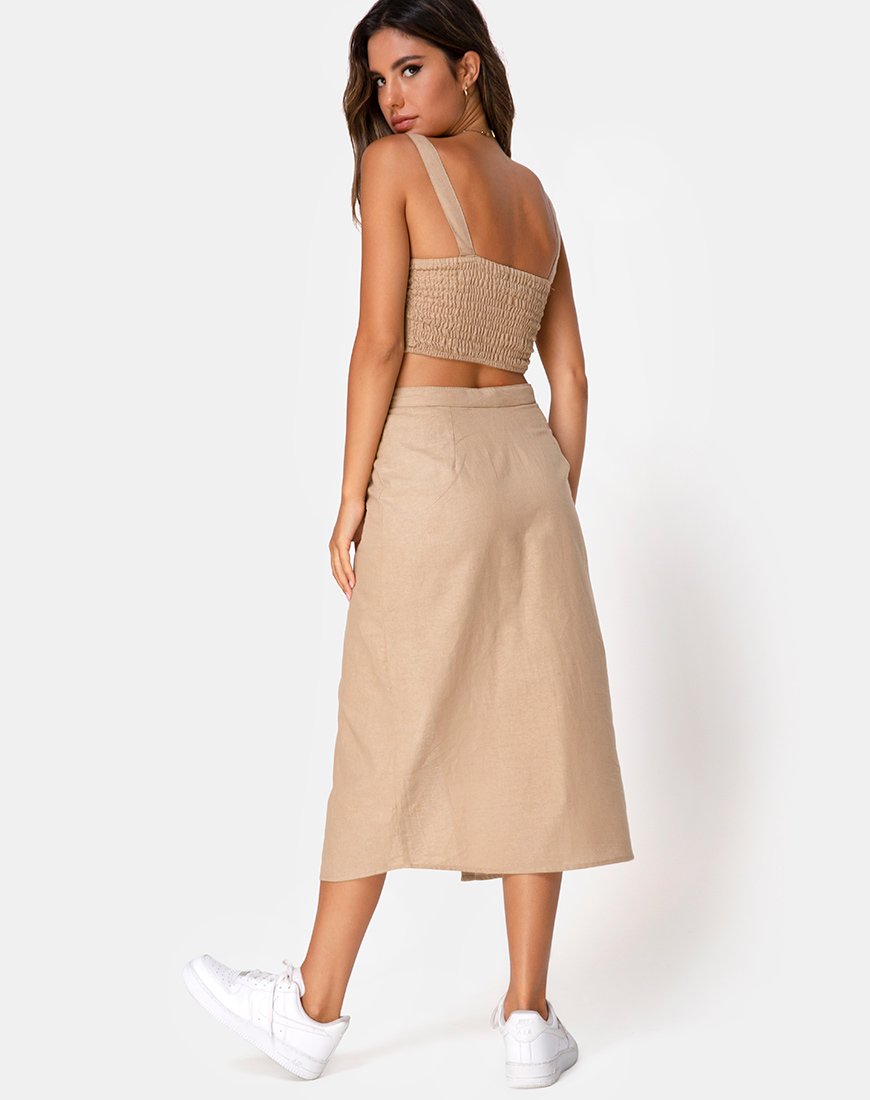 Kaisa Falda Midi en Topo
