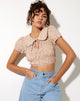 Imagen de Kamiko Top in 70s Prairie Girl Floral