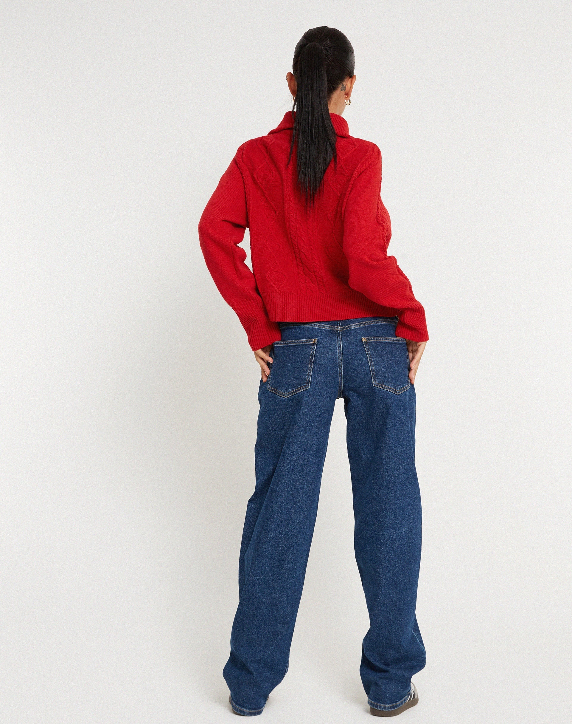 imagen de Kamuja Knitted Jumper in Red