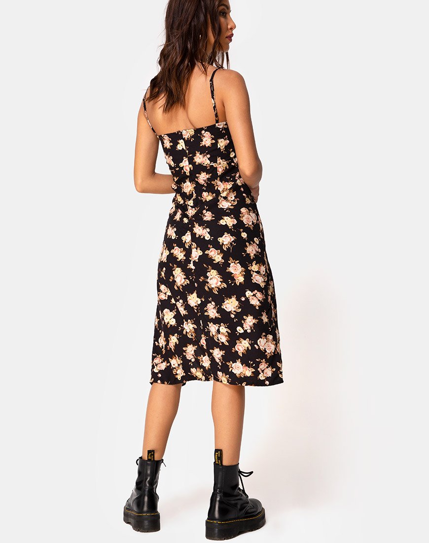 Imagen de Kaoya Midi Dress in Antique Rose