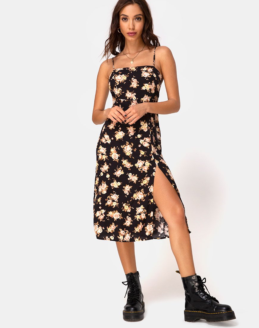 Imagen de Kaoya Midi Dress in Antique Rose