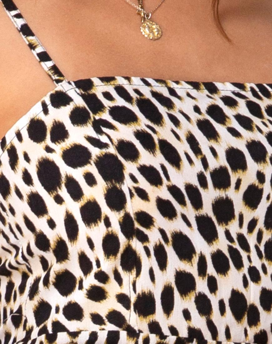 Imagen de Kaoya Midi Dress in Cheetah
