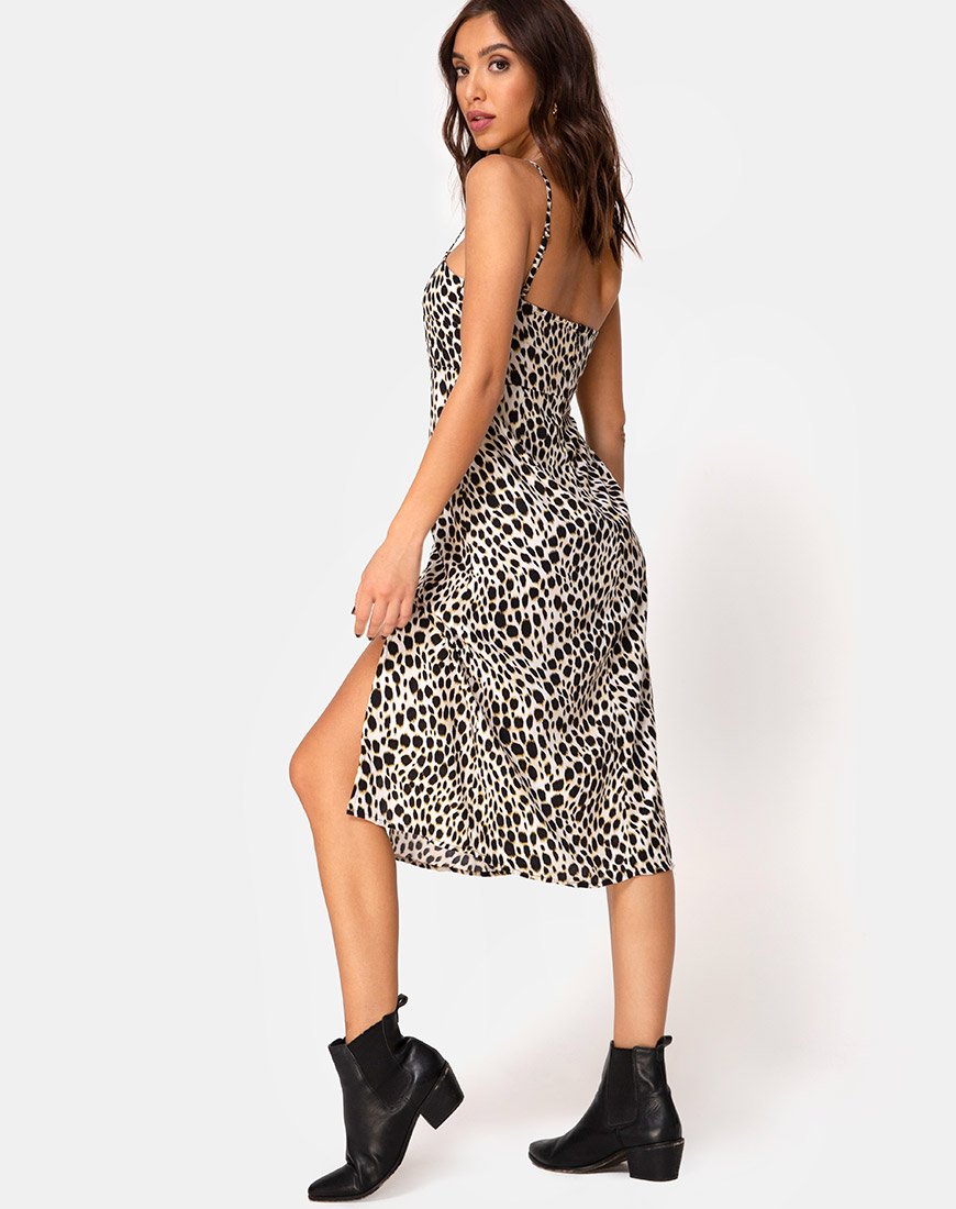Vestido Kaoya Midi en Chita