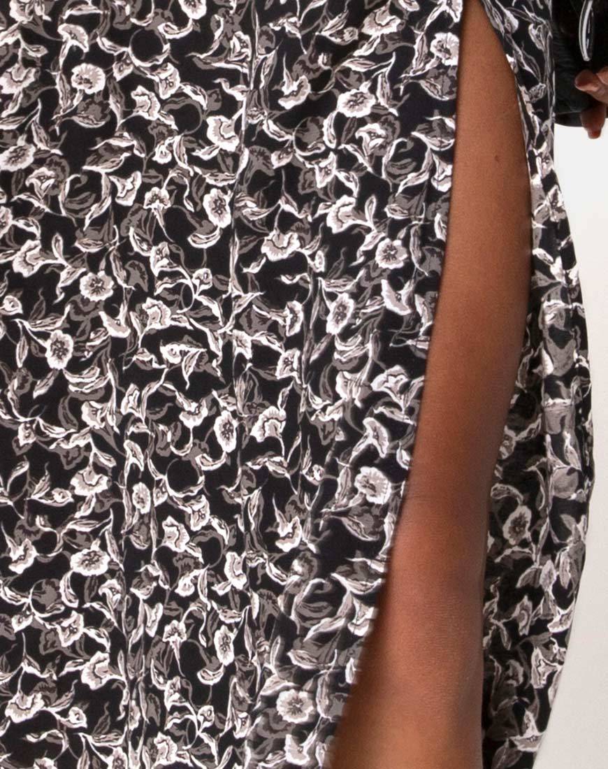 Imagen de Kaoya Vestido Midi en Wild Tulip Negro