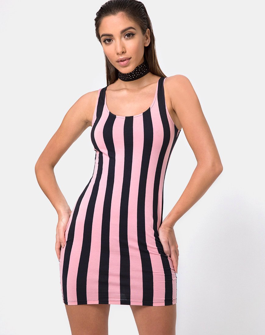 Vestido Katia de rayas Campbell