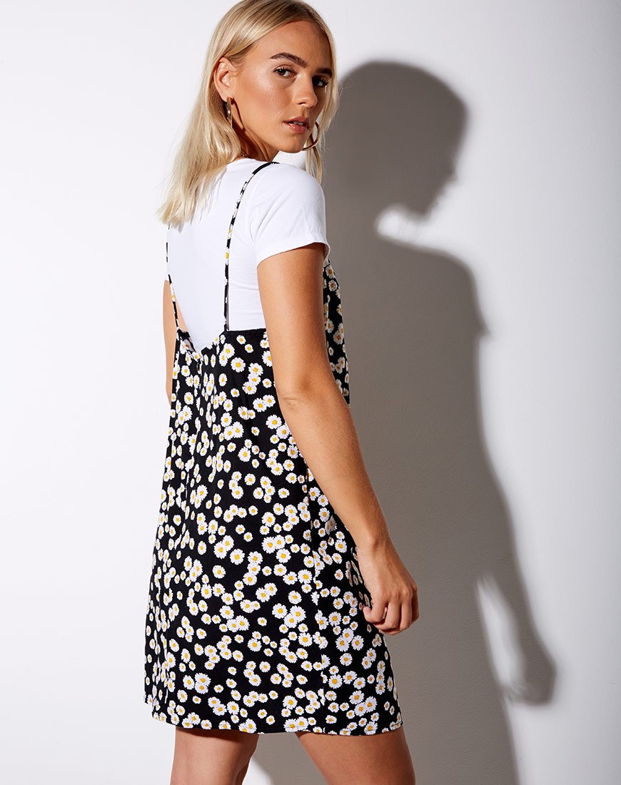 Imagen del Vestido Katya en Mini Daisy Negro