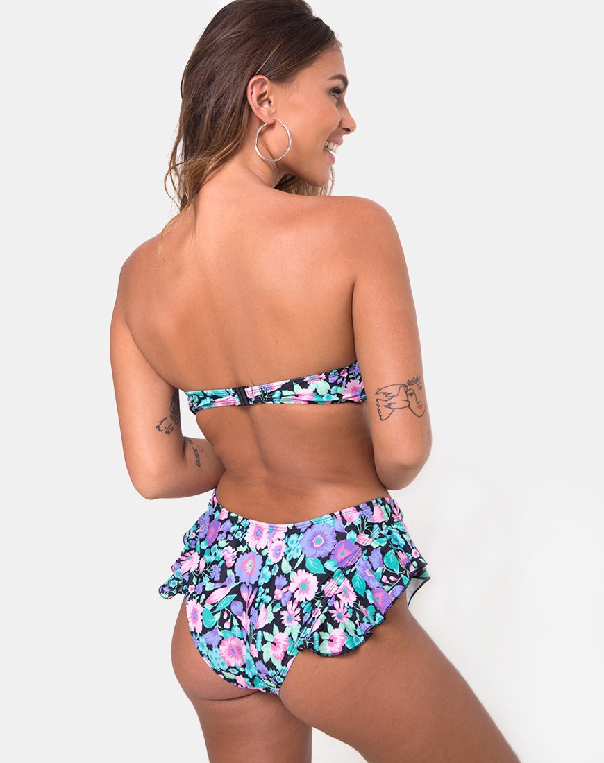 Top de bikini Kaulana en Illuminated Floral