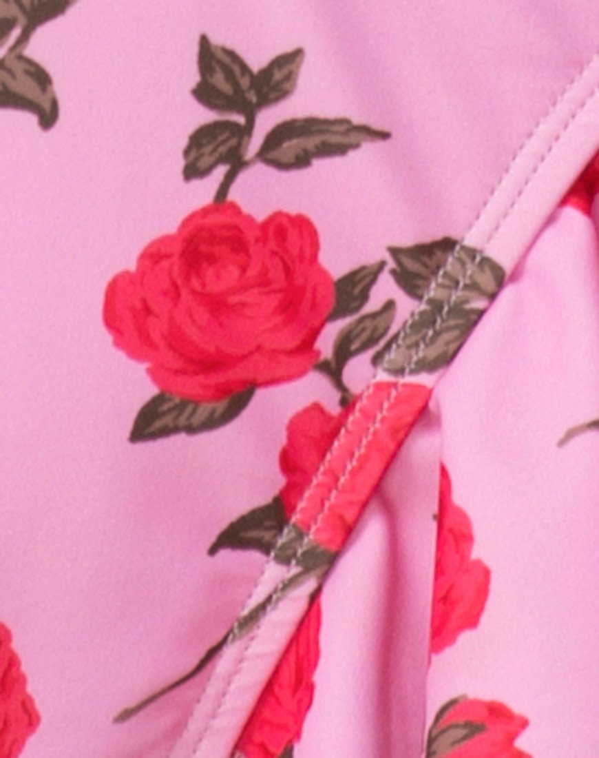Imagen del sujetador de bikini Kaulana en rosa caramelo
